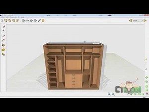 Como diseñar armario rapidamente con autoclosets 11
