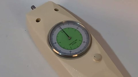 Needle Type Force Gauge Push Pull Tester Meter with 2 Unit Display N/Kg Max Measuring Load 500N/50kg