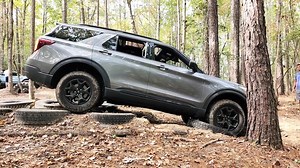 Have you seen the new Ford Explorer Timberline? This is Ford's newly launched offroad trim for the Explorer & Alex brought his Timberline out to the W2W Proving Grounds to test it off road. Props to Alex Eyster for bringing his 3 row SUV out for some 4WD fun! #4wd #ford #offroad #explorer Cavalier Ford Greenbrier | Where2Wheel