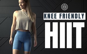 【Heather Robertson】40分钟HIIT运动，全身有氧锻炼，无深蹲，无弓步，无跳跃，高强度燃脂！