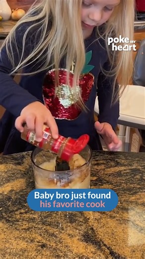 Made with love, eaten with smiles #CookingWithHeart #SiblingGoals #LoveServed | Poke My Heart