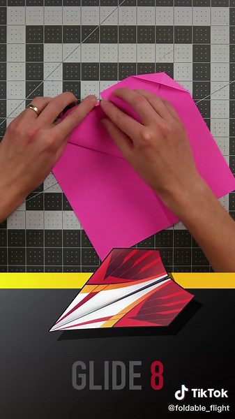 Foldable Flight (@foldable_flight) - How to Fold an Incredible Glider Paper Airplane in 60 Seconds!