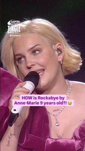 Nearly a decade on, 'Rockabye' is still a banger 😌 #annemarie #shorts #capitaljbb