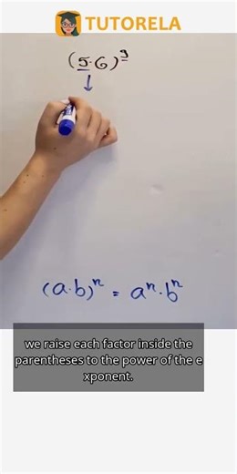 Simplifying (5×6)^9: Exponents Made Easy #Math #ExponentsRules #PowerOfAProduct