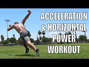 Acceleration & Horizontal Power Development Workout For Athletes | Sprint Training