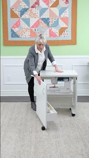 Judy - Sewing Cabinet #sewingbeginners #sewing #sewingstudio #sewingroom