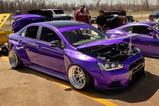 08-15 Mitsubishi Lancer Widebody Fender Flares