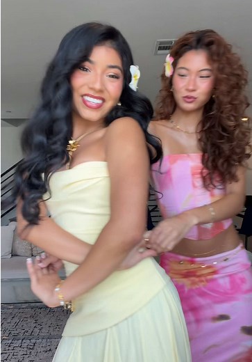 We CHA CHA’D to my LAUNCH party w/ @DORADO! ALL our jewelry is from my COLLECTION🙈💗 @kimberly kim