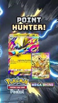 THE MORE POINTS I TAKE, THE STRONGER I GET! Mega Manectric ex & Jolteon ex COMBO |Pokemon TCG Pocket