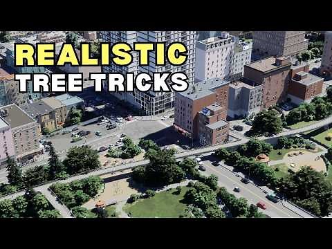 REALISTIC Tree Tricks for Cities Skylines 2