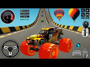 Monster Truck Mega Ramp Impossible Driver - Monster Truck Mega Ramp Racing 3D - Android Gameplay