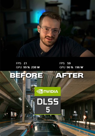 You can now easily get over 60 fps with DLSS 5 when using this program #dlss5 #dlss #nvidia