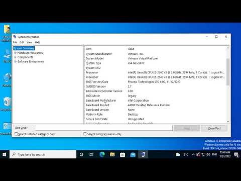 Check the BIOS version & collecting information about your Laptop Or PC By MSinfo32