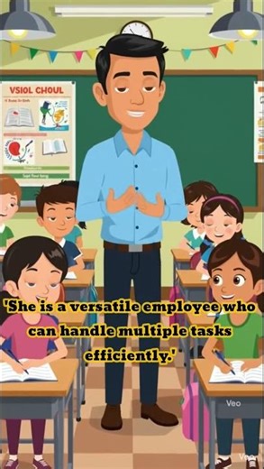 Learn “Versatile” | English Word + Hindi Meaning | Spoken English Classes