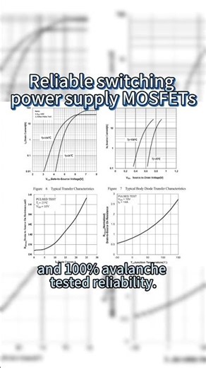 When you’re designing inverters or SMPS, choosing the right MOSFET matters!#powerelectronics #mosfet