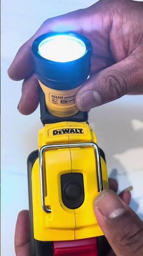 DEWALT 12V MAX LED Work Light – Bright, Compact, & Hands-Free! 💡✨ #dewalttools