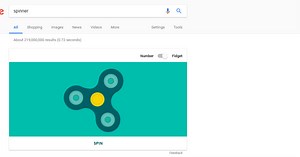 Madness: Google Search now has a built-in fidget spinner