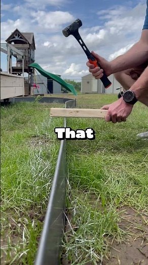How to Install Steel Edging POV Tutorial | Alyssa