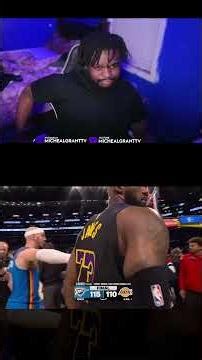 Lakers Fan Reacts To LeBron shows love to SGA and Alex Caruso after Lakers get swept by OKC #shorts