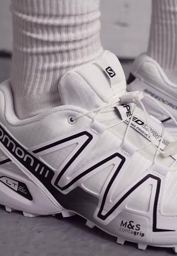 SALOMON Sportstyle SPEEDCROSS 3 UNISEX Men Women Trainers Shoes White Alloy | Zalando
