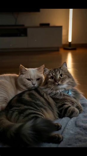 Once upon a time, they shared a can. They shared a window. They shared an entire twilight. When the sunlight fell on the floor, there were always two shadows. One big, one small, Sometimes they fought, sometimes they embraced. Later, one of the shadows was taken far away.