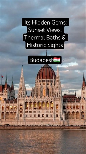 Budapest: Europe's Secret Paradise #travelshorts #traveleurope