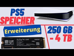 Anleitung: PS5 Speichererweiterung mit M.2 SSD Speicher + Heatsink installieren + Spiel verschieben