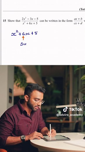 Simplify Quadratic Fractions: GCSE Past Exam Question