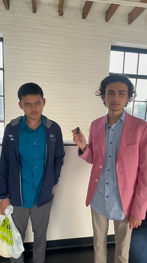 Abhimanyu Mishra & Kirk Ghazarian discussed their game which was super interesting and ended in a draw🤝 ♚ ♚ ♚ #USJuniorsChess #USSeniorsChess #STLChessClub #WorldChessHOF #STLChessCampus #chess #chessgames #chessplayer #chessmaster | Saint Louis Chess Club