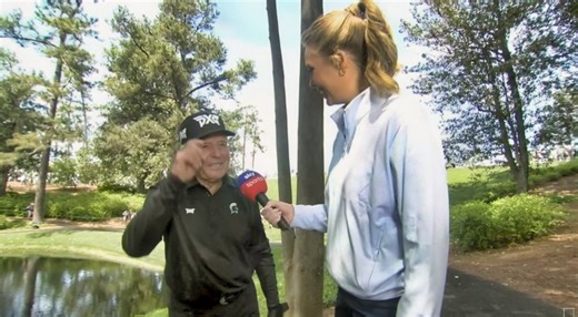 90-Year-Old Gary Player Left Masters Viewers Cringing With His Creepy Comment During Interview With "Good Looking Chick" [VIDEO]