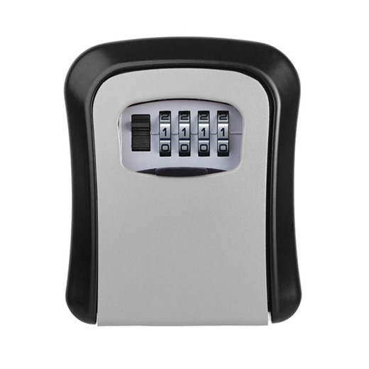 Wall Mounted Key Lock Box with 4 Digit Combination Lock Key Organize Lock Box for Home Hotel Construction Site | Lazada.co.th