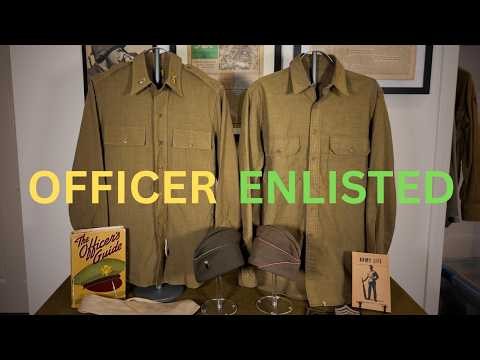 WWII US Officer vs. Enlisted Uniforms: What's the Difference?