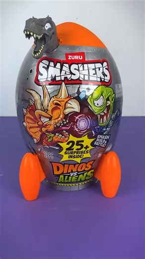 Shin Dino on Instagram: "ASMR Unboxing Zuru Smashers Dino vs Alien #dinosaur #jurassicworld #reel #dinosaurs #jurassicworldrebirth #asmr #unboxing #zuru #smashers"