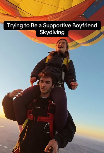 Skydiving Adventure from a Hot Air Balloon with Miah