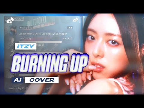 [AI COVER] How would ITZY sing 'BURNING UP' by MEOVV | Cloudxego