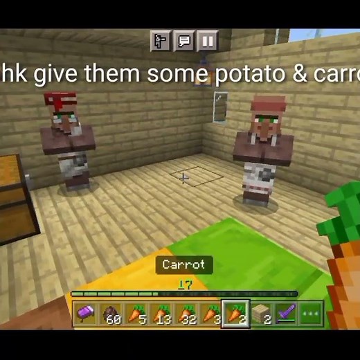 why villagers are not breeding in minecraft/ Minecraft villager breeding #mcpe #ytshorts #shorts