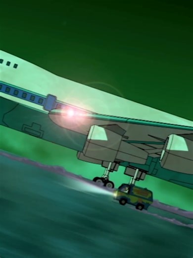 Scooby-Doo! Mystery Incorporated Airplane Scene #Cartoon #Airplane #scoobydoomysteryincorporated