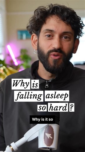 Why is falling asleep so hard? | Marvin Liyanage "This one is personal! I've struggled with sleep most of my life and everything I included in this video is what has helped me to understand more about how sleep works and what levers I have that I can pull to make my sleep better. When I told people I had sleep problems I'd get told to try blackout curtains, or bluelight glasses, or other simple fixes that felt more like bandaids than real solutions. Hopefully this summary of research reviews on