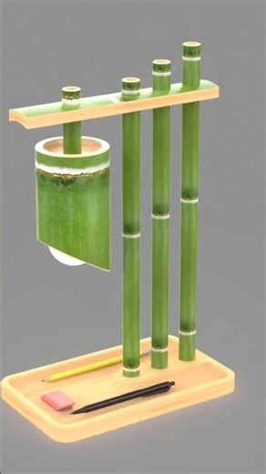 Bamboo ko use karke study table kaise banaye sekho #trending #viral #factsinhindi