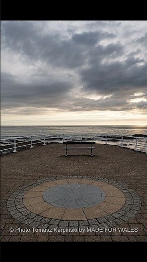 ROMANTIC SUNSET IN ABERYSTWYTH 🌇 | LOVE & LIGHT | CALM COASTAL VIBES 📸 | PEACEFUL MOMENTS