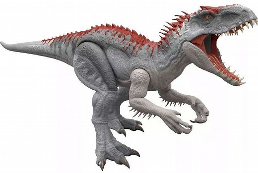 Jurassic World Electronic Real Feel Indominus Rex, Reimagined Dinosaur Action Figure Toy