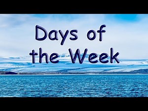 Days of the Week in English
