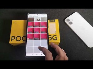 Poco M7 5G: Erase Photo Background