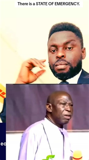 There's a State of Emergency.