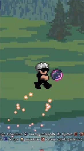 haciendo cosplays en terraria hasta que salga la actualización día 1 satoru Goyo