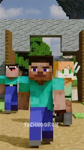 Herobrine Villain Arc Part 5☠️💀#minecraft #animation #herobrine #steve #alex #null #entity303