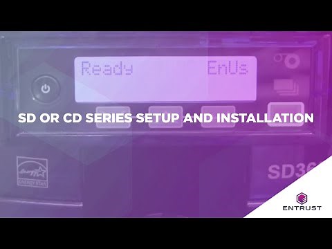 SD or CD Series Setup and Installation