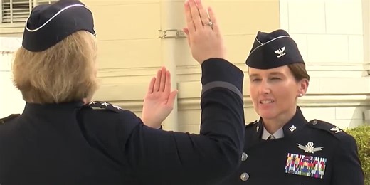U.S. Space Force promotion ceremony held on Alabama Capitol steps