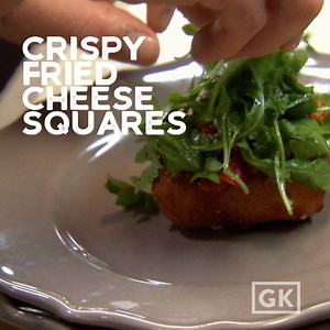Crispy Fried Cheese Squares 🧀 🧀 🧀 Get the recipe: bit.ly/2CQlnPM | Food.com