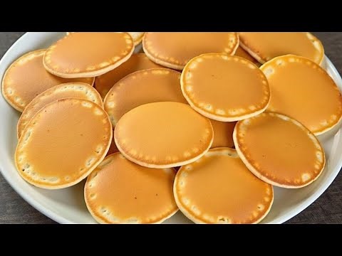 Mini pancakes in 10 minutes | Mini pancake recipe | pancakes recipe